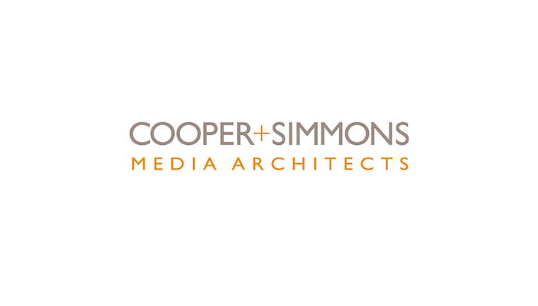 Cooper + Simmons Media Architects Logo